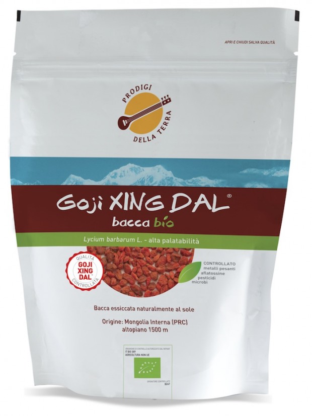 Prodigi della Terra Goji Xing Dal bacca bio