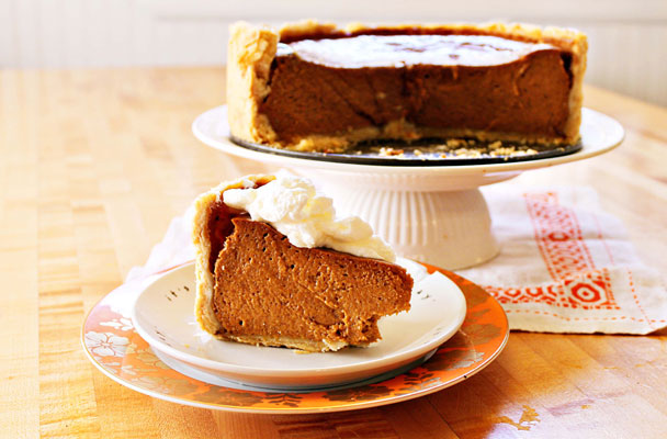 Torta di zucca americana (pumpkin pie)