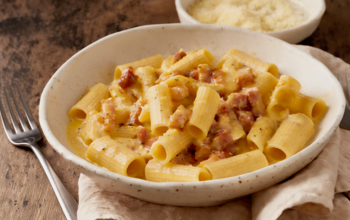 rigatoni-carbonara