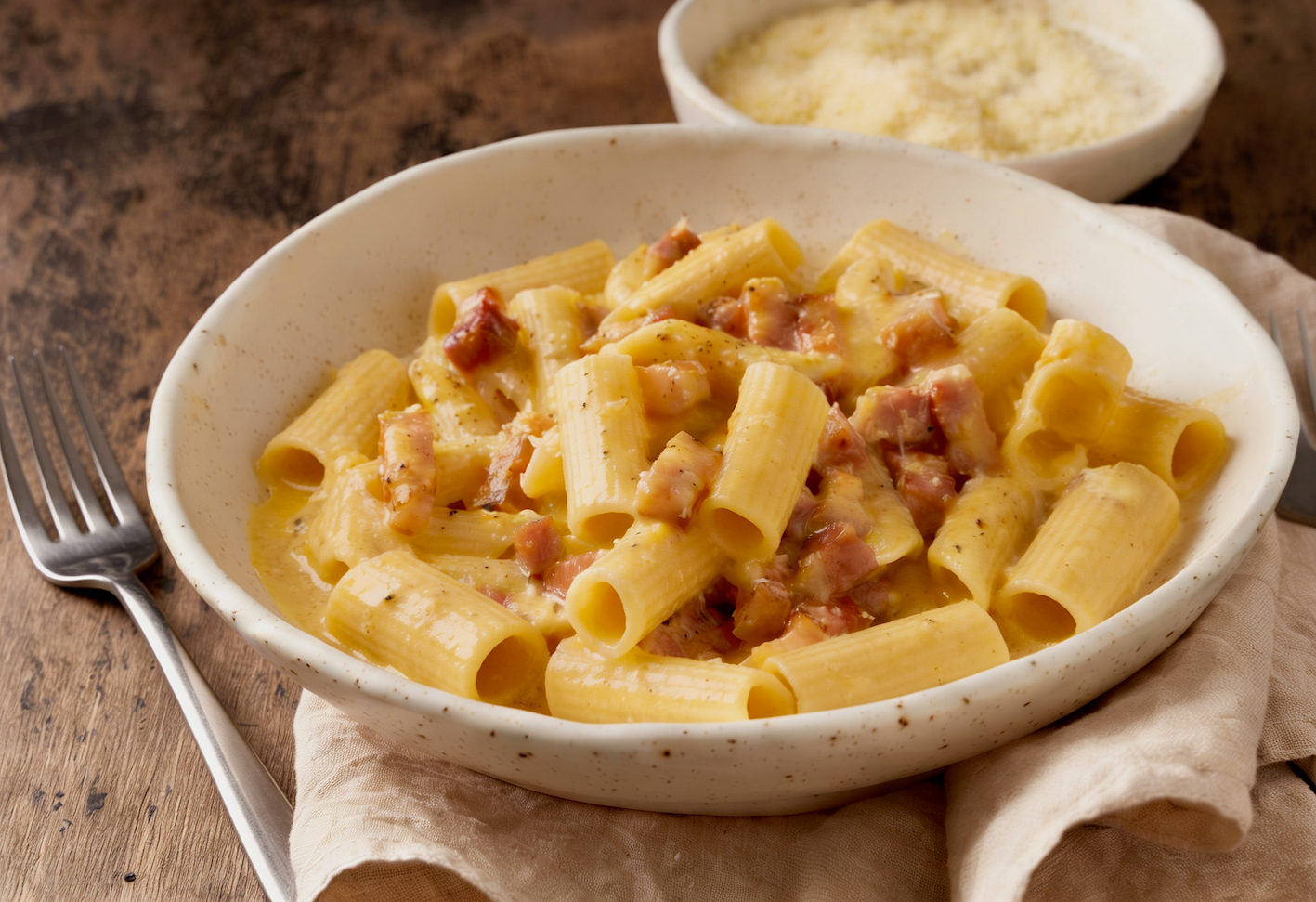 rigatoni-carbonara