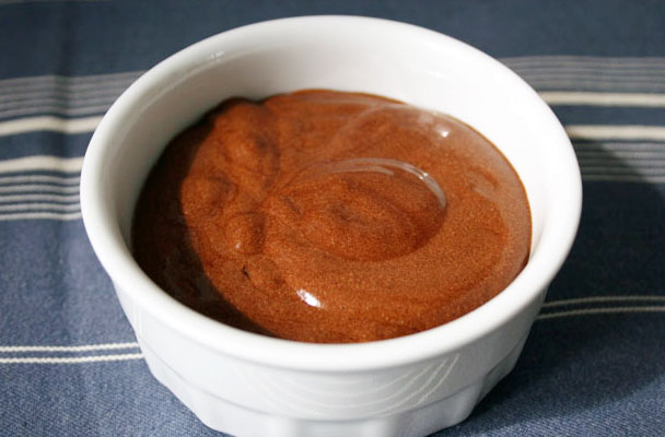 Mousse di cioccolato all’olio extravergine di oliva