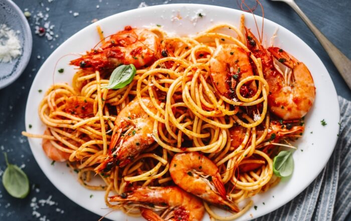 spaghetti-pomodoro-gamberi