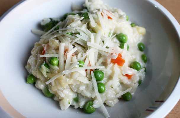Risotto primavera - Saporito e leggero, il risotto primavera è una ricetta classica ma sempre molto apprezzata.