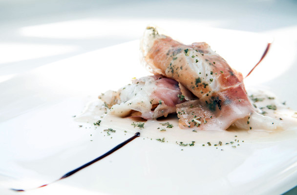 Saltimbocca di pescatrice al Prosciutto Crudo di Modena DOP parliamo di cucina