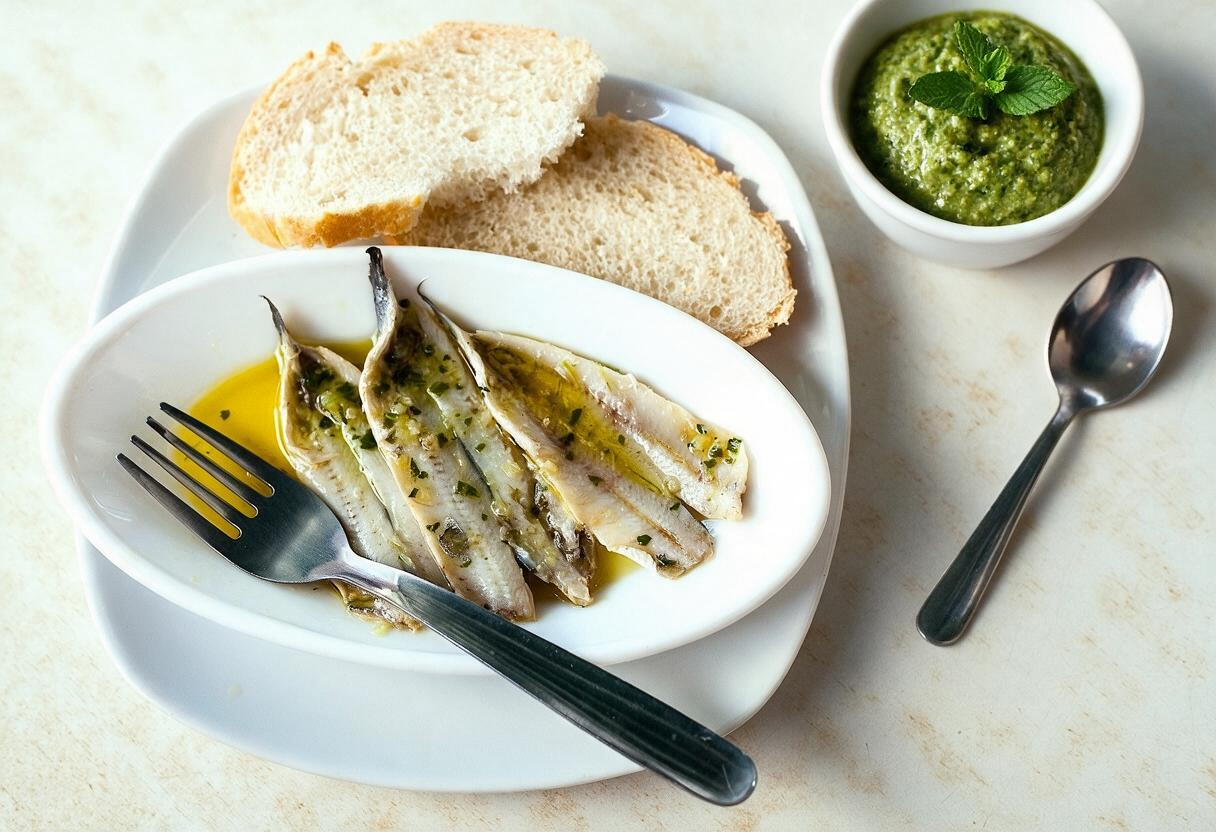 alici-marinate-salsa-verde-menta