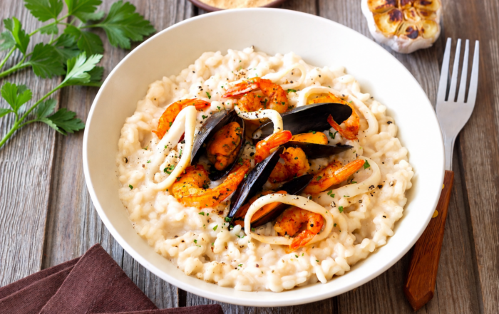risotto-marinara