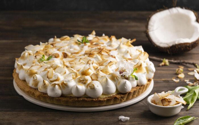 Crostata-meringata-cocco-banana