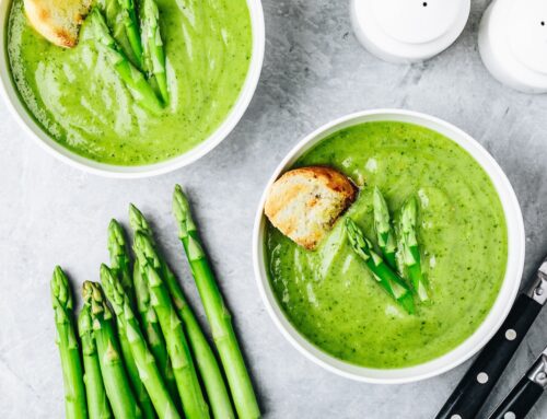 Vellutata di asparagi alla crema