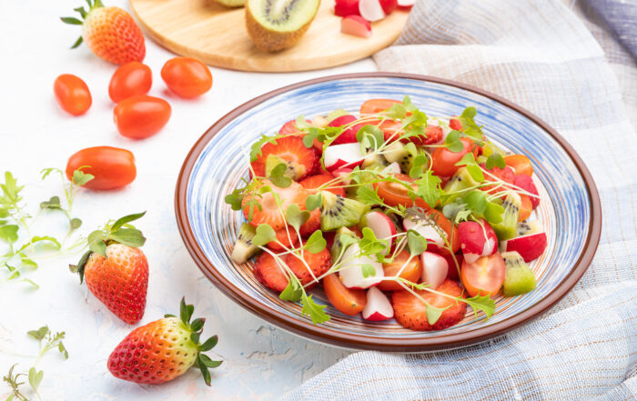 insalata-fragole-pomodorini