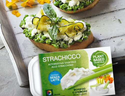 Fresco, cremoso e vegetale
