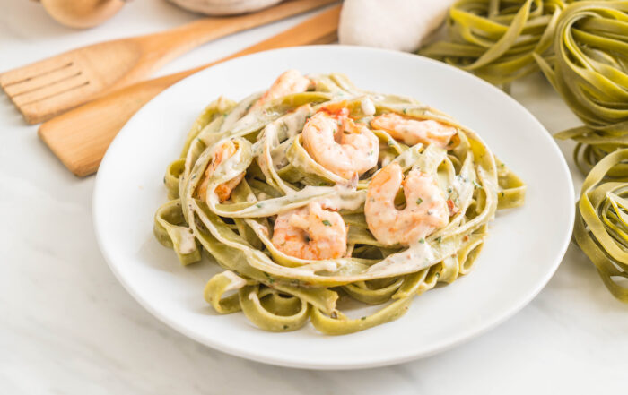 tagliatelle-verdi-gamberi