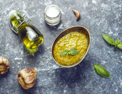 Pesto ai semi di zucca e pomodori secchi