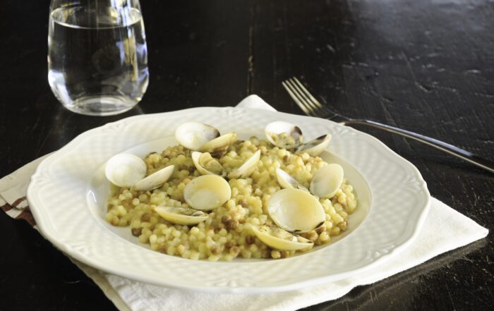 fregola-risottata-vongole