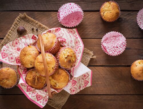 Muffins al Gruyère e noce moscata