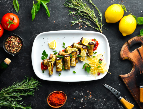 Involtini di melanzane al limone