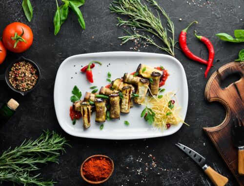 Involtini di melanzane al limone