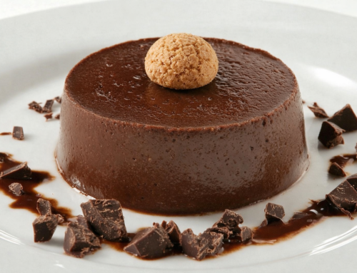 Bonèt al cioccolato tradizionale