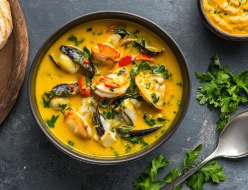 Bourride provenzale allo zafferano