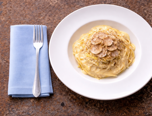 Tajarin con tartufo bianco all’albese
