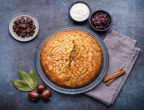 Torta di farina di castagne all’olio extravergine