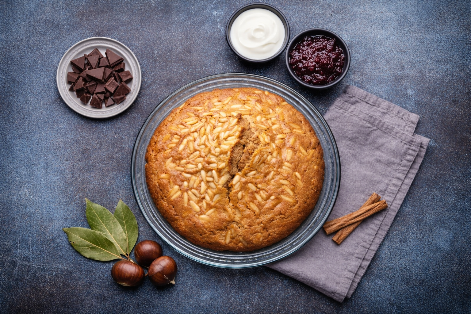 torta-farina-castagne-olio-extravergine