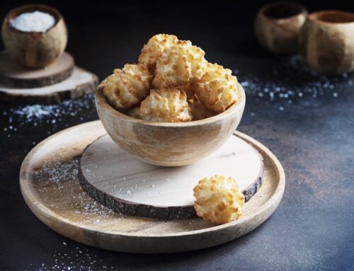 Rochers allo zucchero di cocco e rum